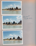 Chalet on the Lake - Our blue chalet from Lake Michigan. Chalet #1 North Lake.