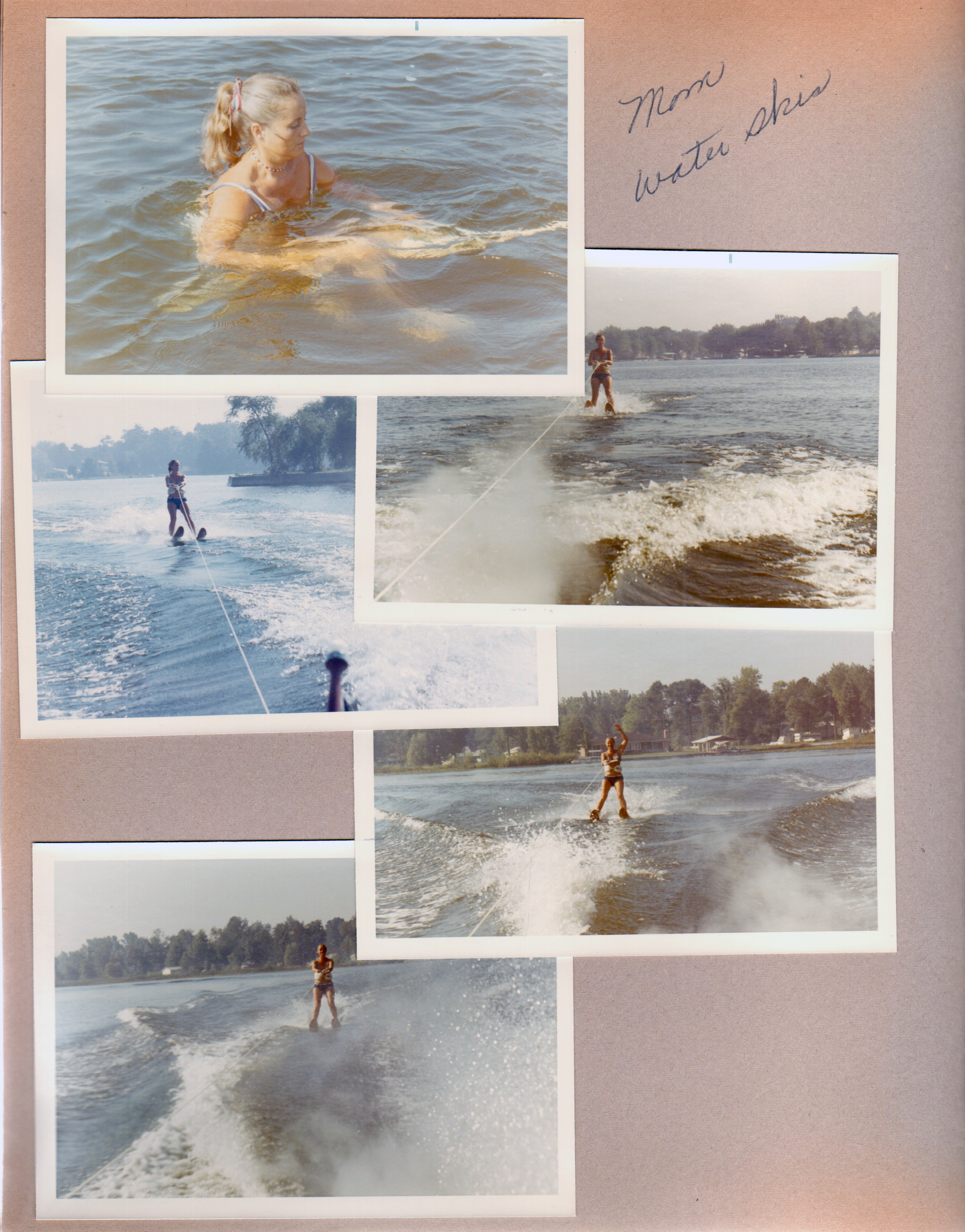 Wawasee - water skiing - Rosemary