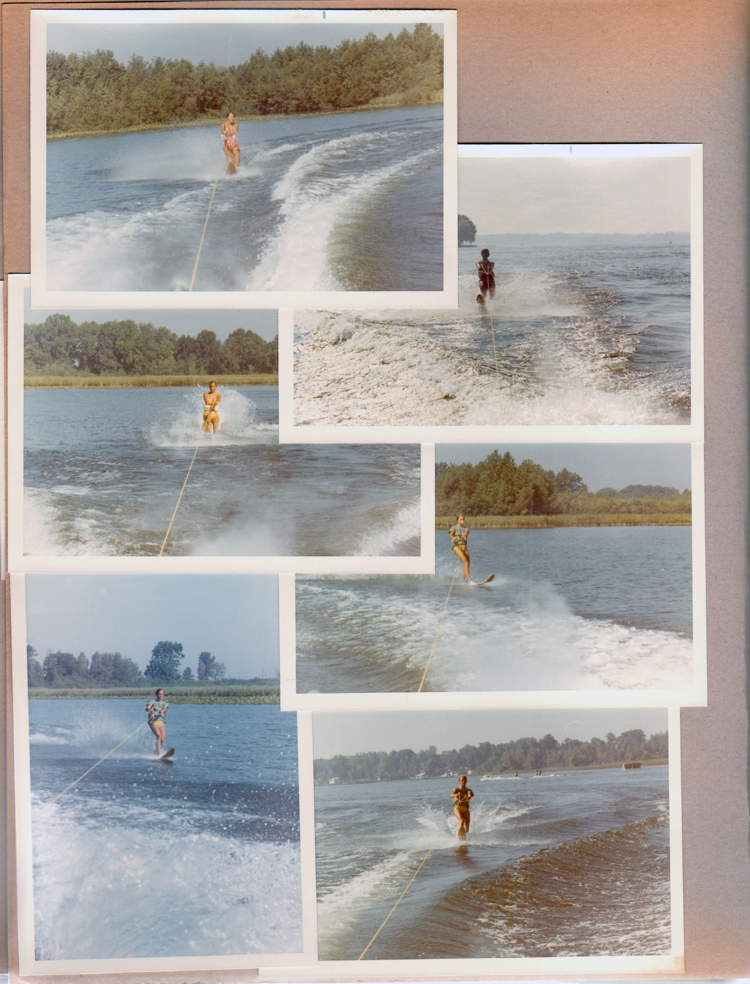 Wawasee - water skiing - slalom