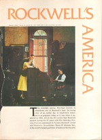magazine clipping - Norman Rockwell