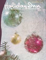 magazine clipping - Holiday Inn Magazine - Christmas balls