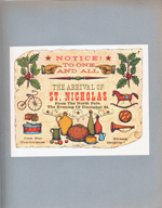 Christmas party invitation - Arrival of St Nicholas