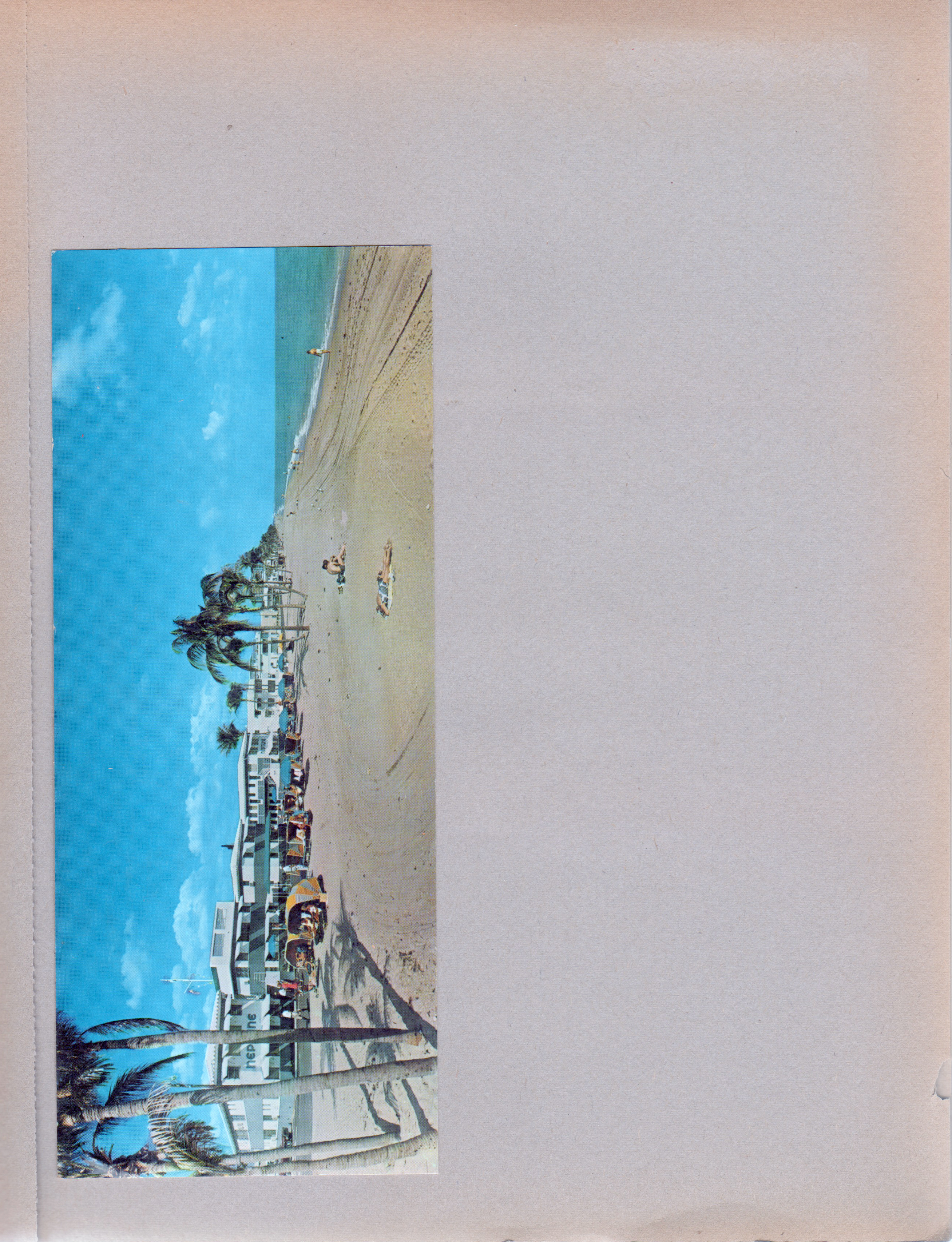 postcard Neptune Apartments on the Ocean S-63408P-1