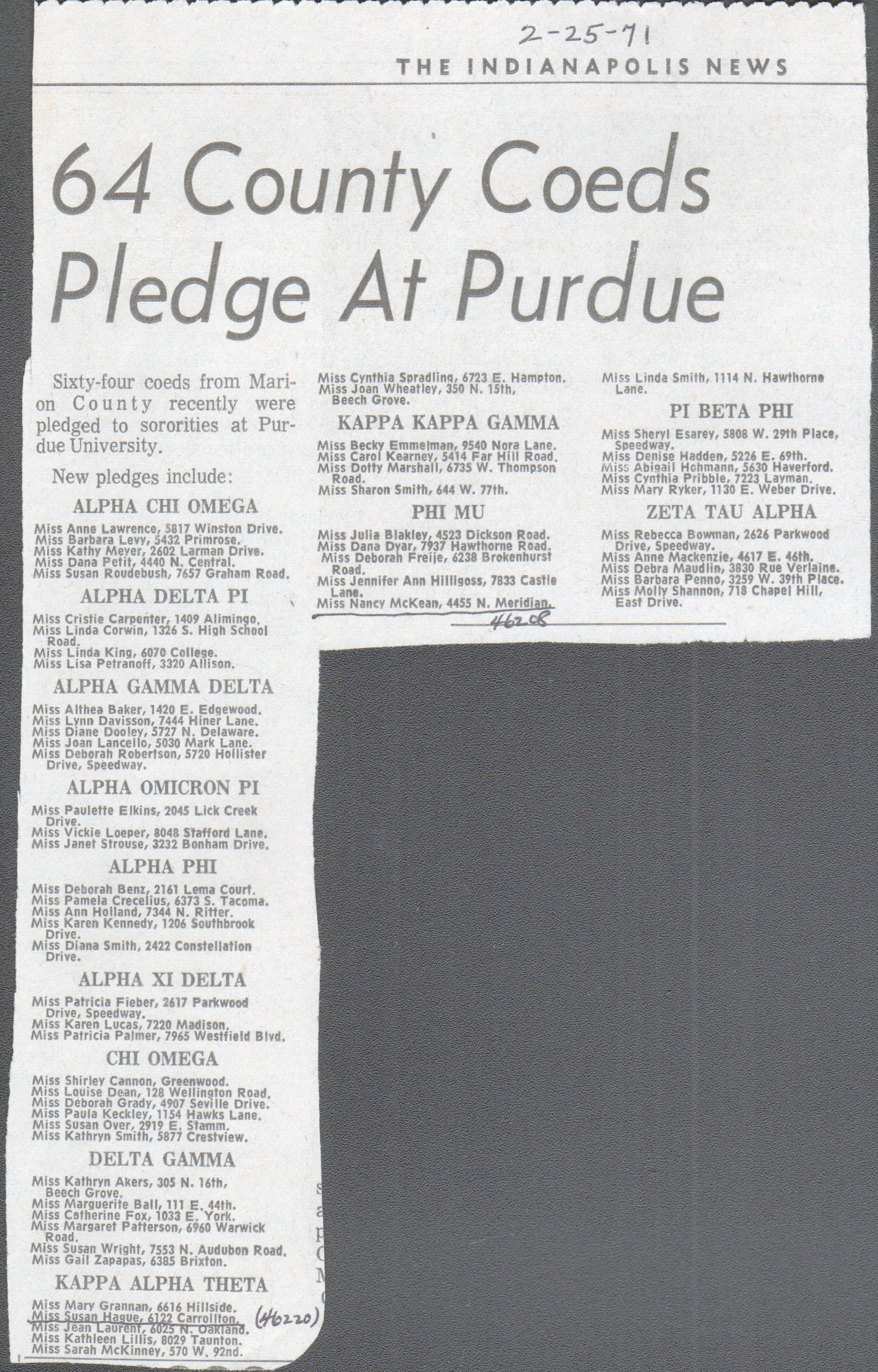 newspaper clipping - 