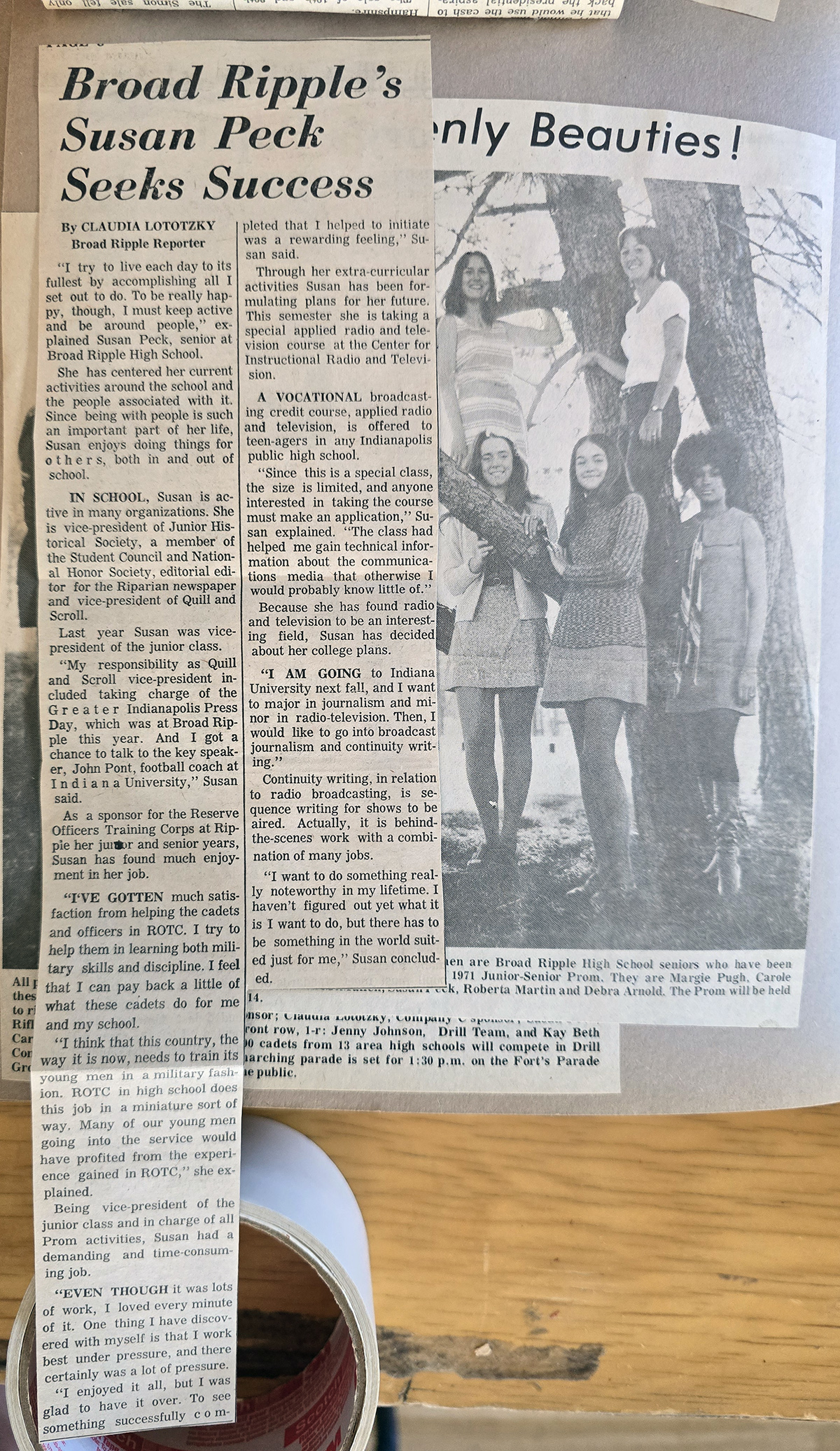 newspaper clipping - 