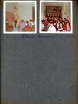 Children's Museum -  School 80 class with polar bear. Mark Hylton. Teddy Bennett, Jeannie Hansen, Alan, Shine Meng, John Churchill?, Randy Brack, Roger Watson, Mike Wagner, Steve Chaillard, David Locke