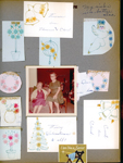 6122 living room - Christmas - Vonnie and sister Florence - my sister is a tatter also. tatting.