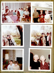 3845 Capitol Rosemary, Bonnie, Vonnie, Warren, Alan, Sara, Joe, Curt. Hagues at garage. 6122 driveway Lida May and Vonnie. Cousin Bobbie and friend Sam - Dec 1967. Lida May and Esther Boyd.