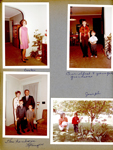 6122 living room - Susan. Alan and Joe. Betty, Kenny, Dave, Ronnie. Rosemary and Joe in yard.