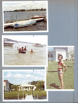 Wawasee - boats at pier. House, Steve.