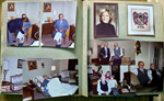 University Hospital - Girstle, Rosemary. Tracie Jackson school photo. Dawson crest. Probably Warren's Kokomo house - John, Warren, Curt, Joe, Bill.