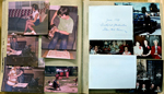 pictures from 1973? 6122 living room - Rosemary and Alan Pepper dog. School 80 shop in basement - Alan and Andy Kuhn at Letterpress printing press. Cake for 1973 church confirmation. Alan on spring thing at Noblesville Park at 1973 class trip.