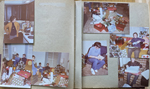 6122 kitchen - Rosemary. Living room - Alan, Rosemary and Susan at Christmas. Curt Letsinger.