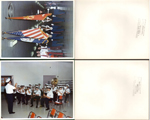 NAFI photo - Change of Command ceremony - color guard and band.