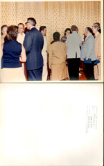 NAFI photo - Change of Command ceremony - Frank Oglesby, John and Rosemary