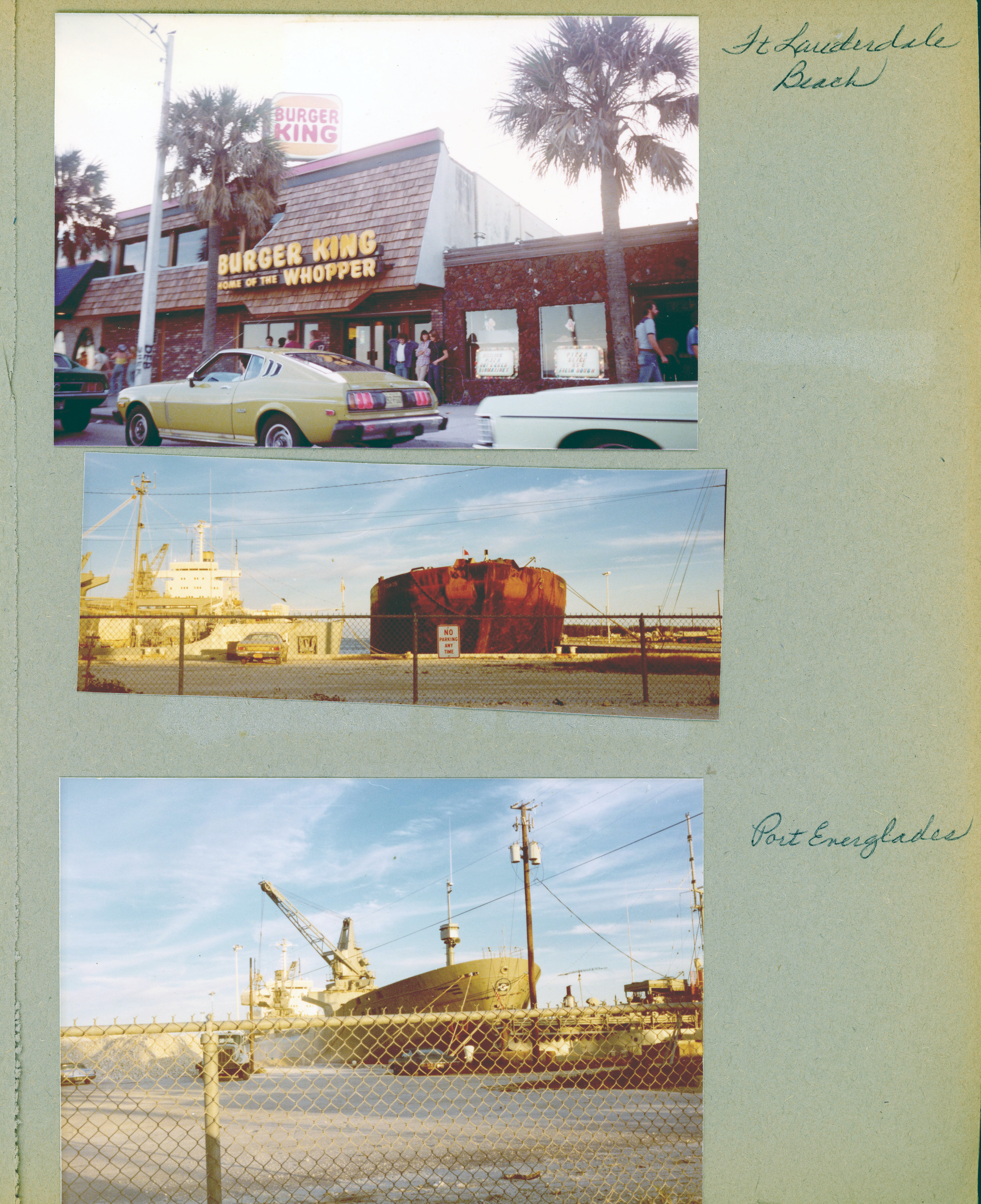 Fort Lauderdale - Burger King. Port Everglades.