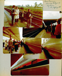 Florida trip - Hollywood - AMTRAK Station - David Dawson, Susan, Rosemary. Dome car.