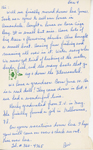 Letter from Bev Sheets