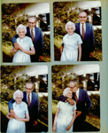 8815 Haverstick yard next to house - Helen and Girstle Hague 50th anniversary.