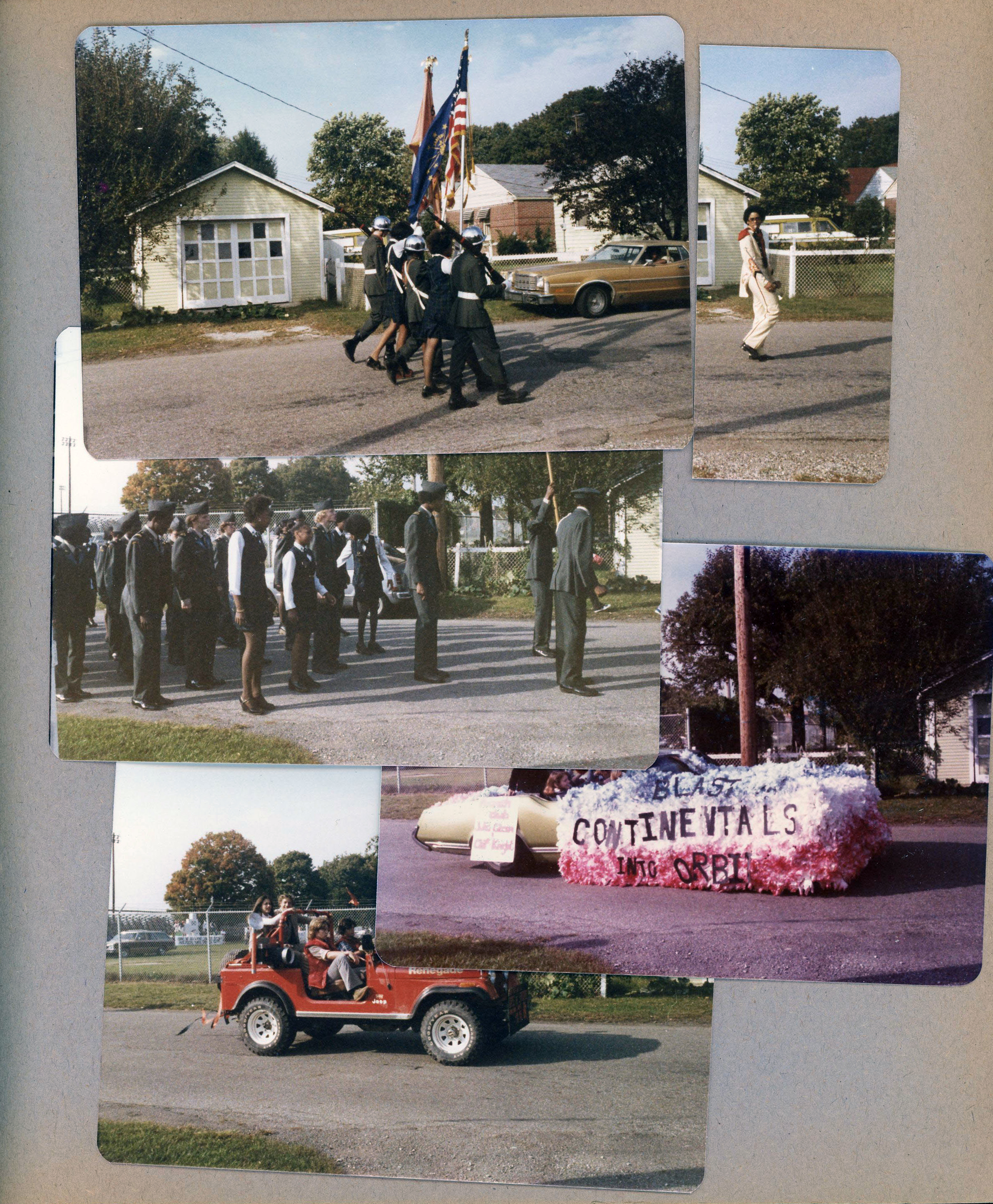 BRHS Homecoming parade on 61st Street. Sherman Burdett.