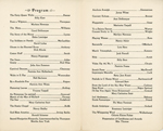 Rosemary's and Helen's recital program - Sherwood Music School - Mrs Earl A Thomas - North Methodist Church